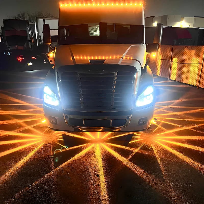 2pcs Multicolor LED Lights