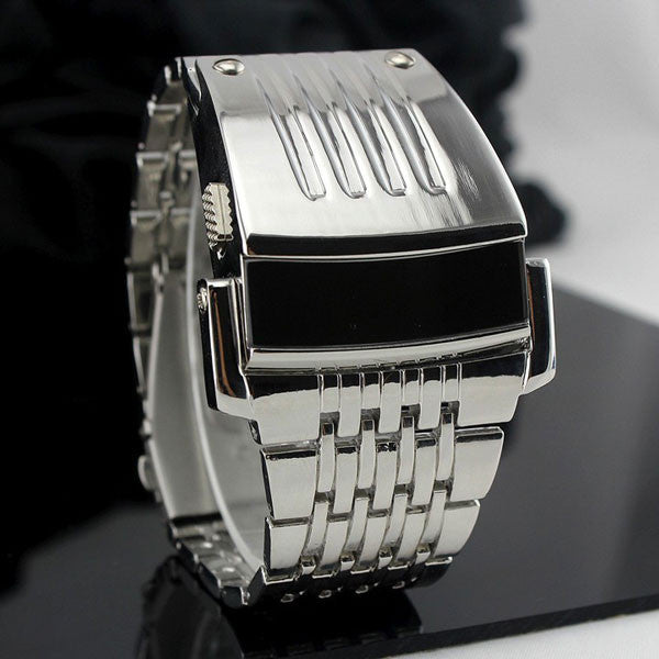 Digital LED Steel Watch