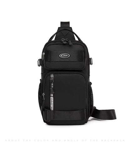 Multi-Pocket Crossbody Bag